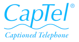 CapTel Captioned Telephone logo